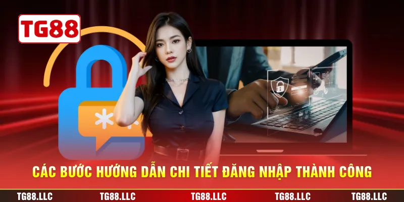 Các bước hướng dẫn chi tiết đăng nhập thành công
