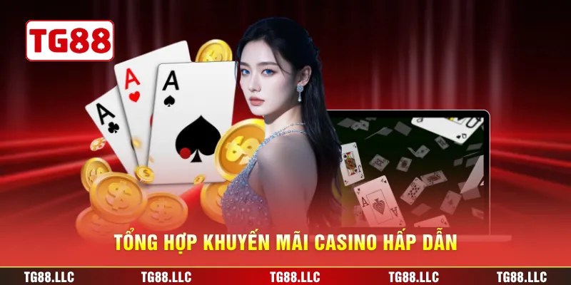 Tổng hợp khuyến mãi casino hấp dẫn 